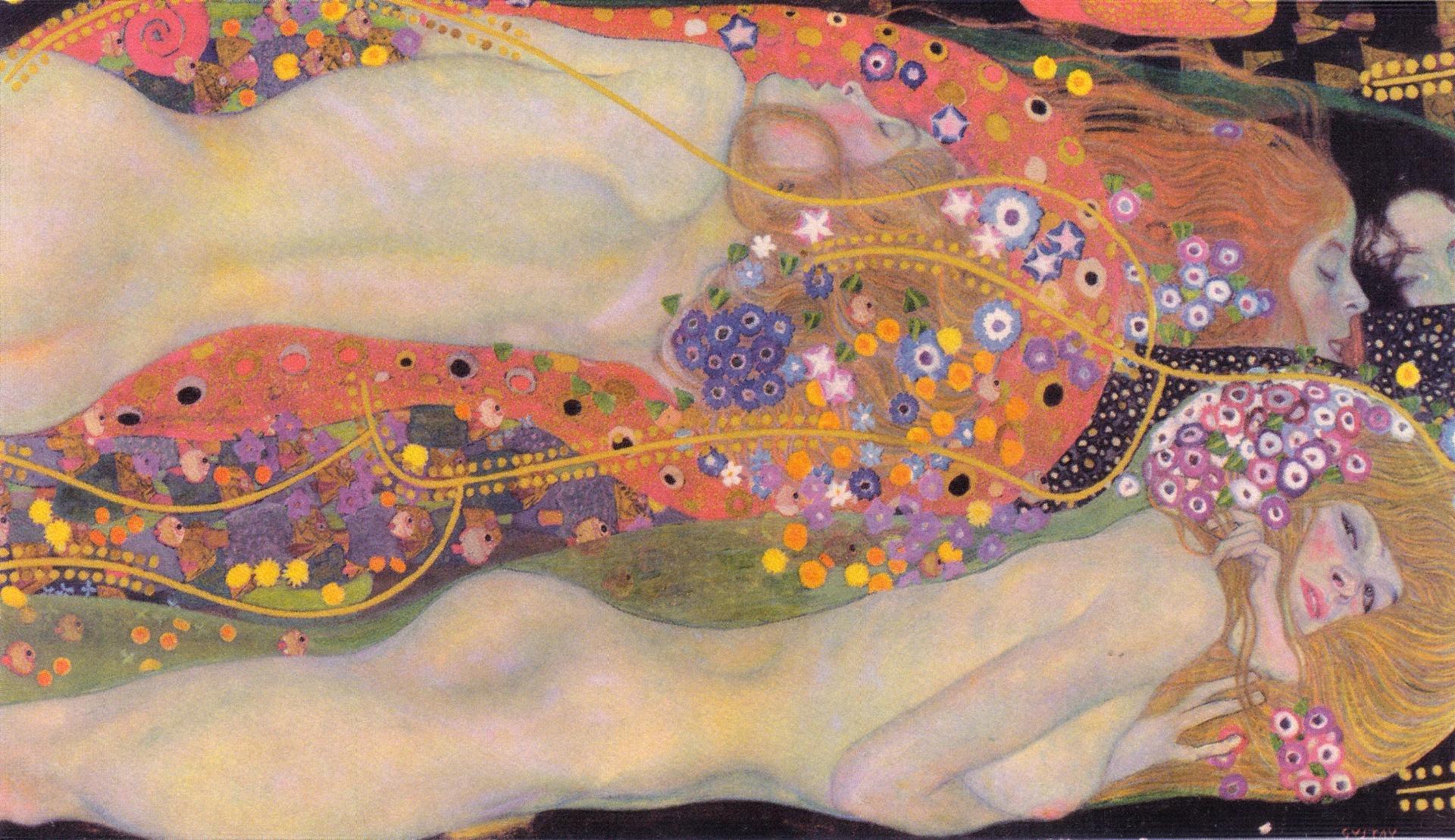 Gustav Klimt, Water Serpents II 